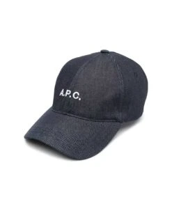 A.P.C. Casquette Blue Denim Hat A.p.c Woman