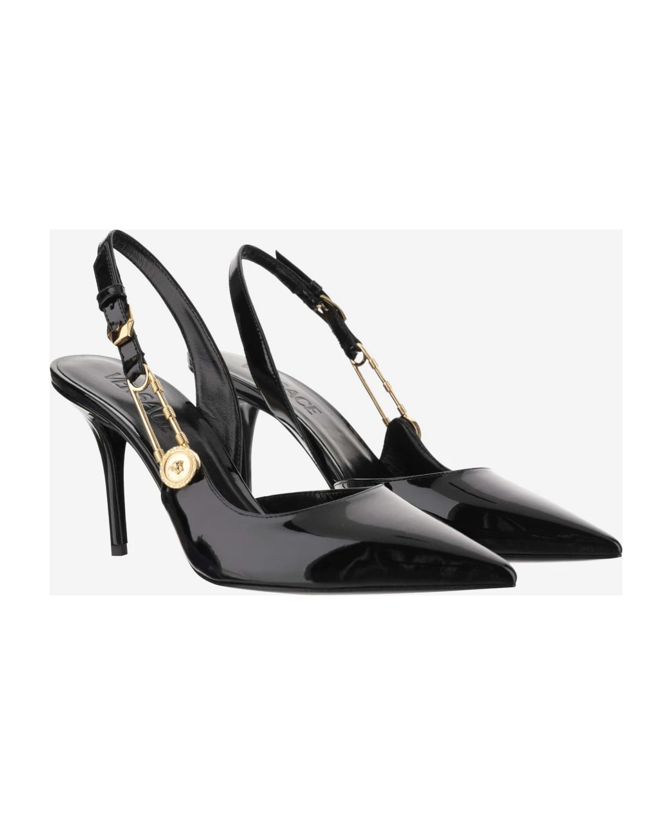 Versace Pumps With Safety Pin - Image 3