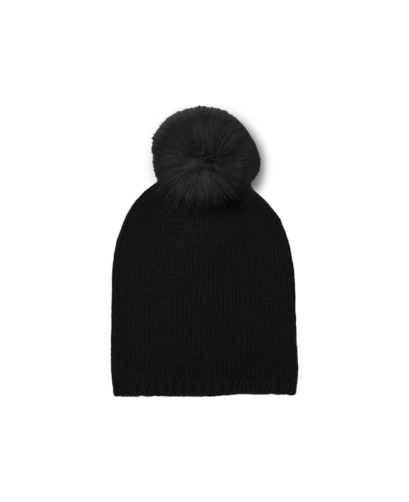 Max Mara Black Nazione Beanie