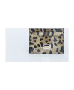 Dolce & Gabbana Leo-print Cardholder