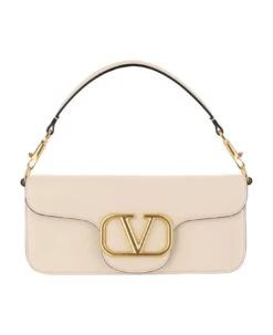 Valentino Garavani Locò Calfskin Shoulder Bag