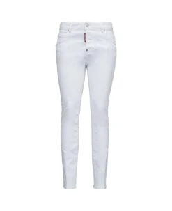DSQUARED2 Cool Girl White Denim Jeans