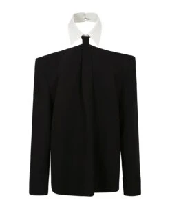 Valentino Garavani Top Solid Cady Couture