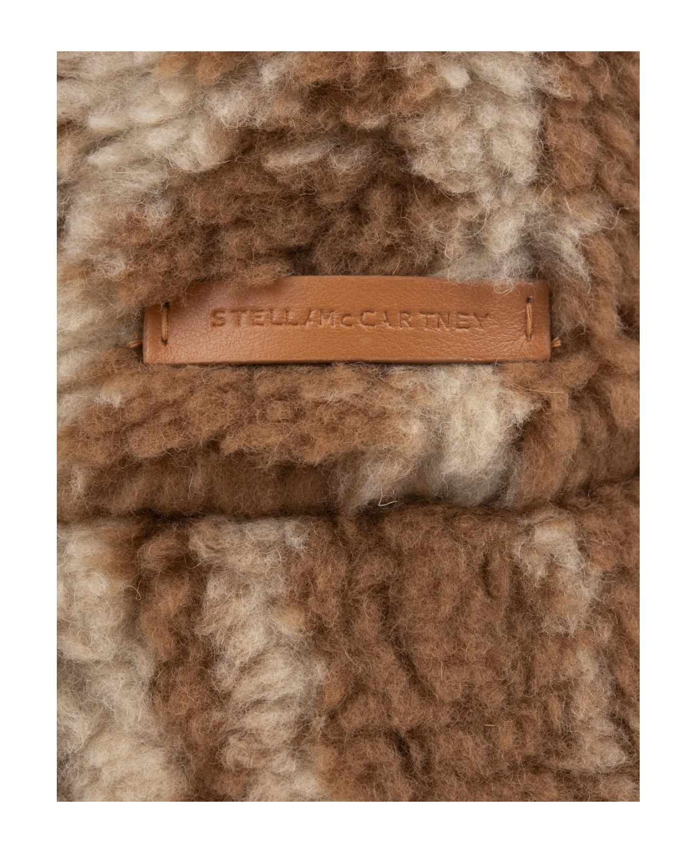STELLA MCCARTNEY Woodgrain Teddy Jacquard Bucket Hat - Image 3