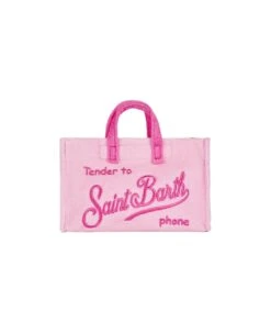 MC2 Saint Barth Phone Holder Pink Terry Bag