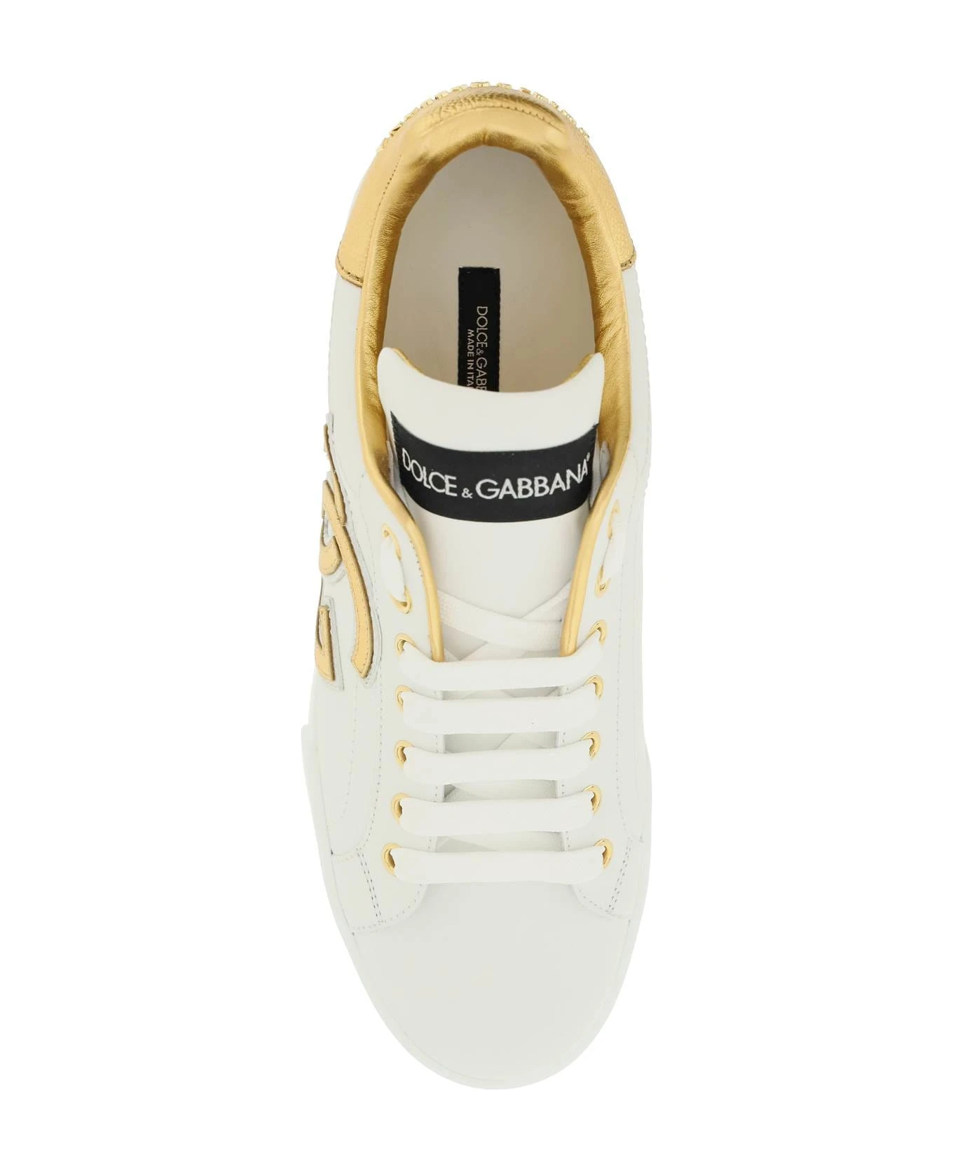 Dolce & Gabbana Logoed Portofino Sneakers - Image 2