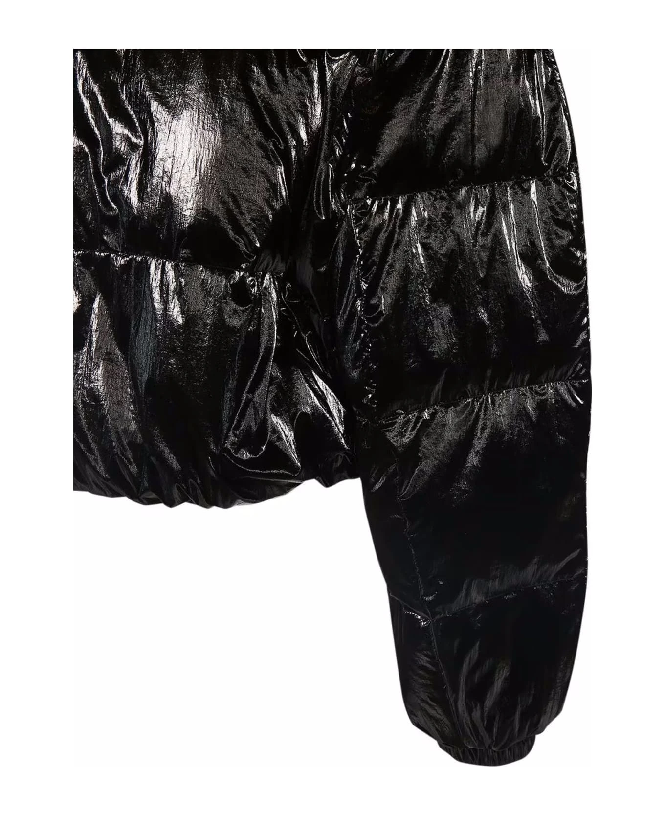 Black Telia Quilted Padded Jacket - Image 3