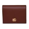 Etro Brown Leather Wallet