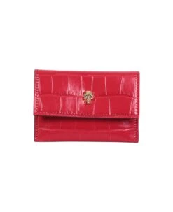 Alexander McQueen Envelope Red Cardholder