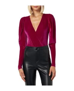 MC2 Saint Barth Fucsia Velvet Bodywear / One Piece Swimsuit