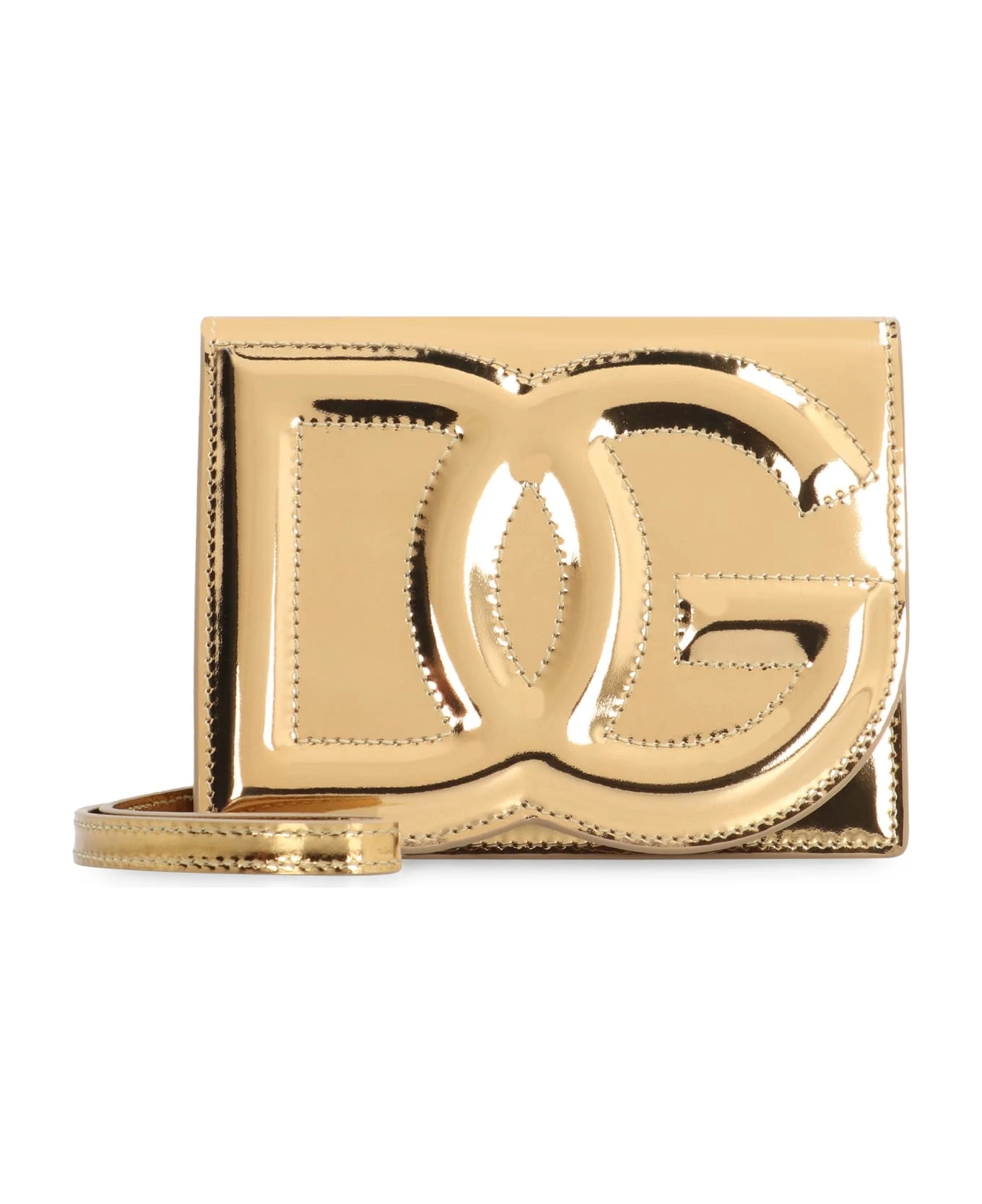 Dolce & Gabbana Dg Logo Leather Mini Crossbody Bag - Image 2