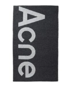 Acne Studios Scarve In Black Wool