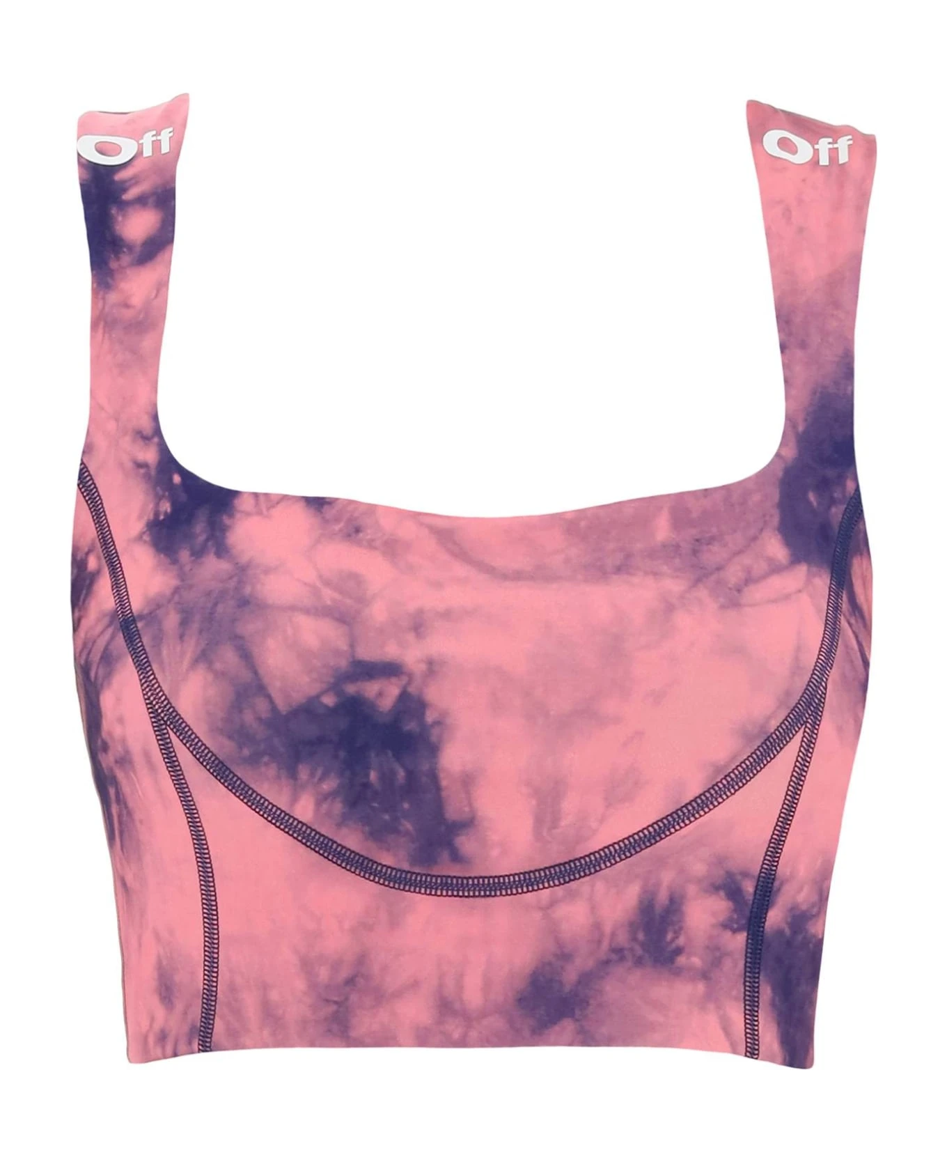 Off-White Tie Dye Sports Bra