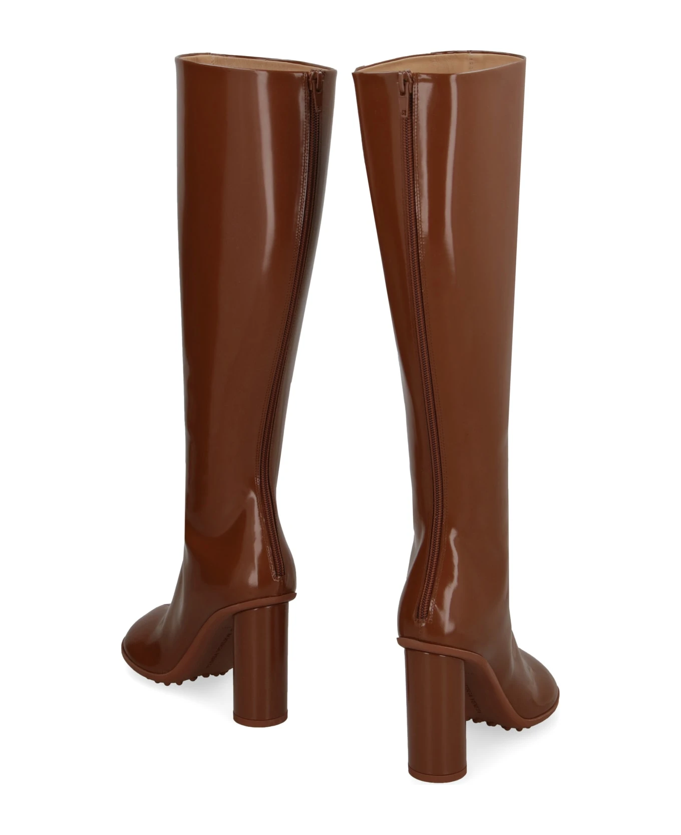 Bottega Veneta Atomic Leather Boots - Image 4