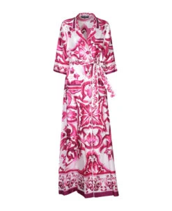 Dolce & Gabbana Multicolor Three Quarter Dress