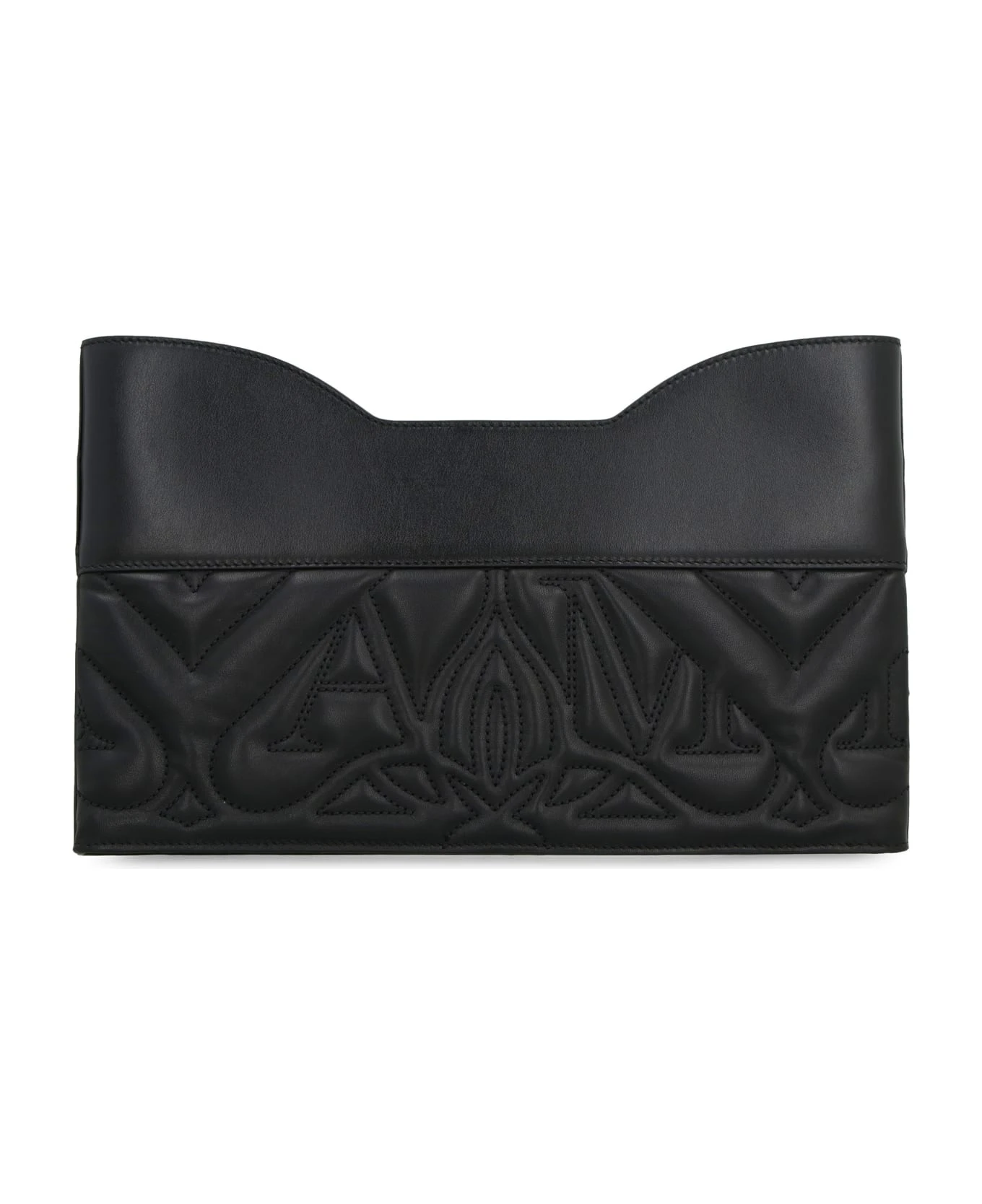 Alexander McQueen The Bow Leather Clutch - Image 4