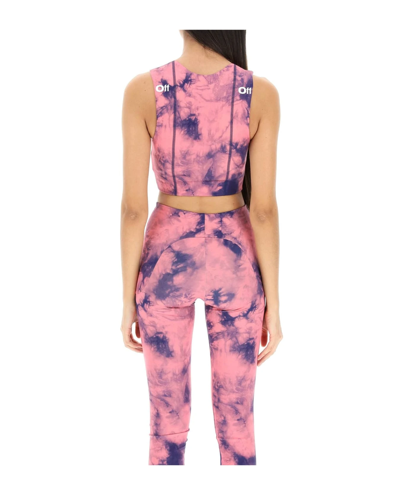 Off-White Tie Dye Sports Bra - Image 3