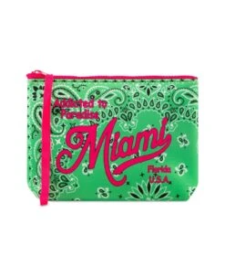 MC2 Saint Barth Aline Scuba Pochette With Miami Bandanna Print