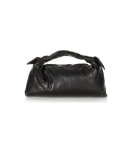 Clutch Bag In Soft Nappa With Handle