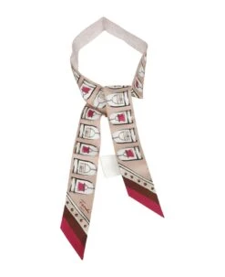 FENDI Wrappy Fendy Trunk Print Neck Tie