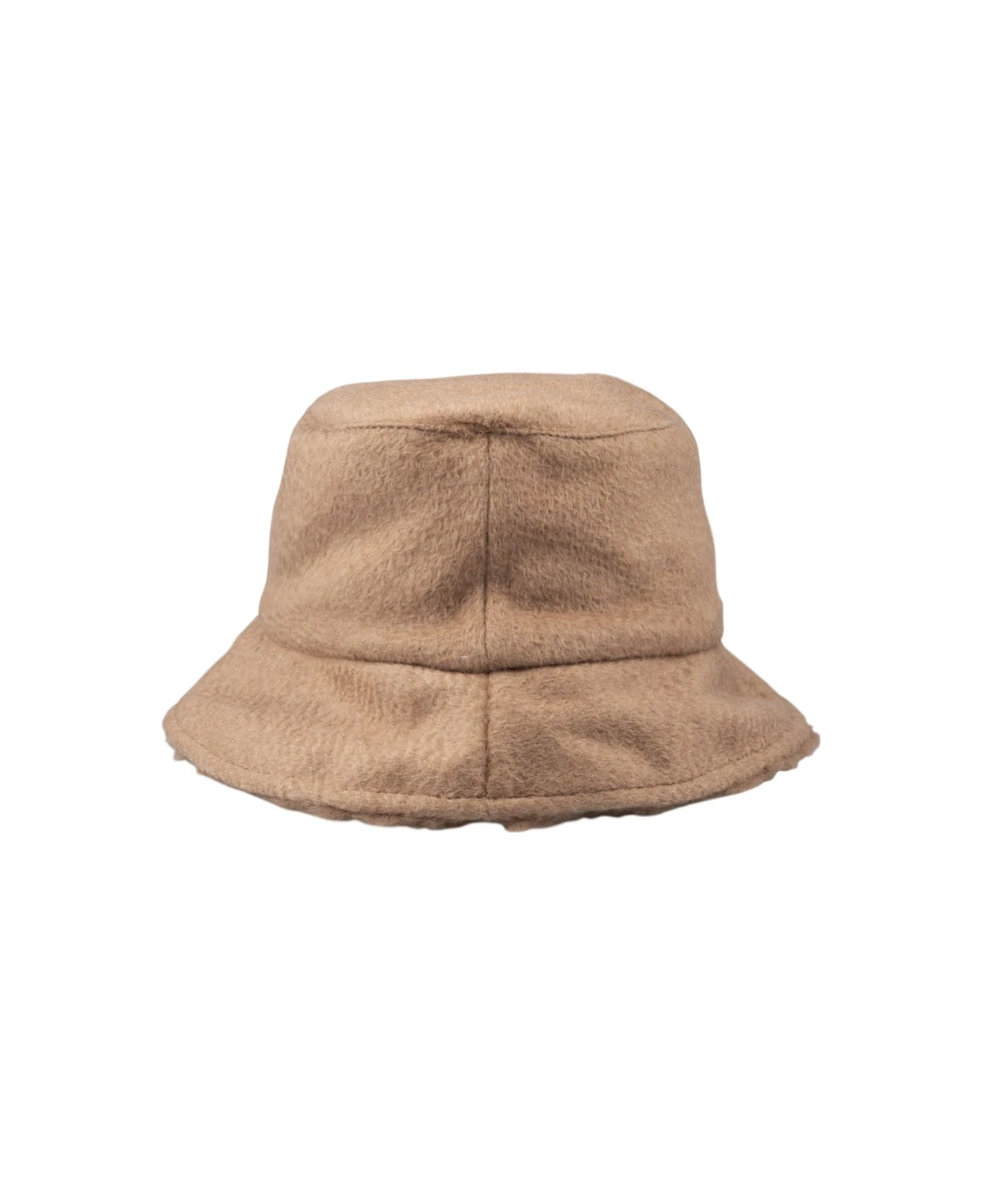 Max Mara Camel Fiducia Reversible Hat - Image 2