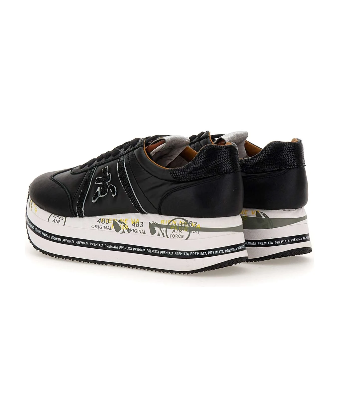Premiata "beth 6045" Leather Sneakers - Image 5