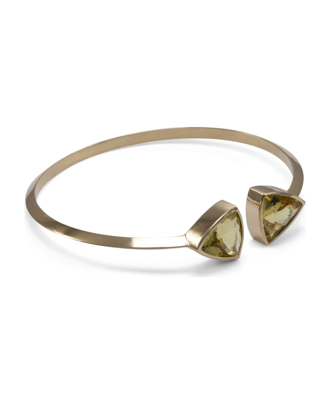 Lo Spazio Yellow Beryl Bangle - Image 3