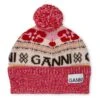 Ganni Beanie With Print