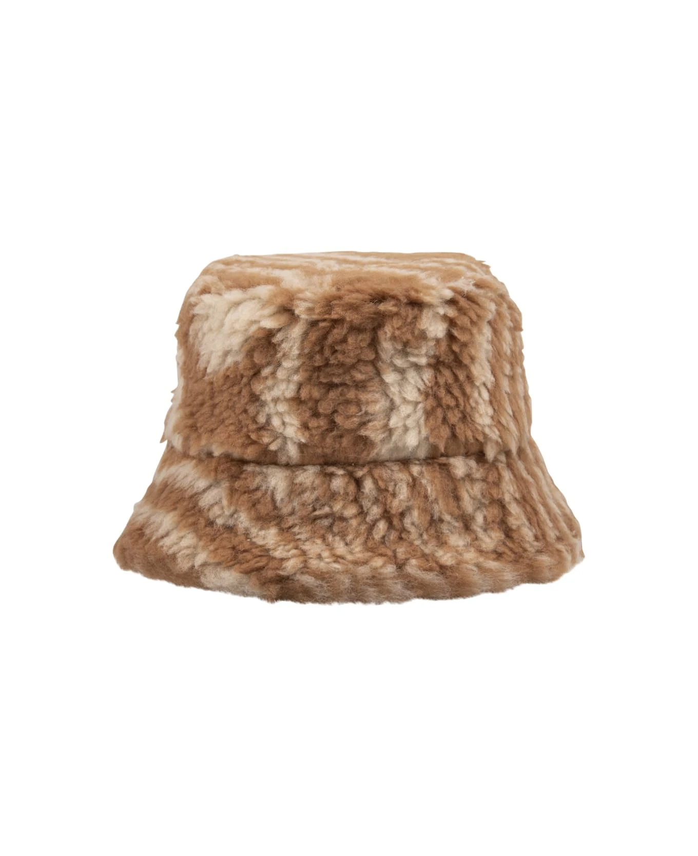 STELLA MCCARTNEY Woodgrain Teddy Jacquard Bucket Hat - Image 2