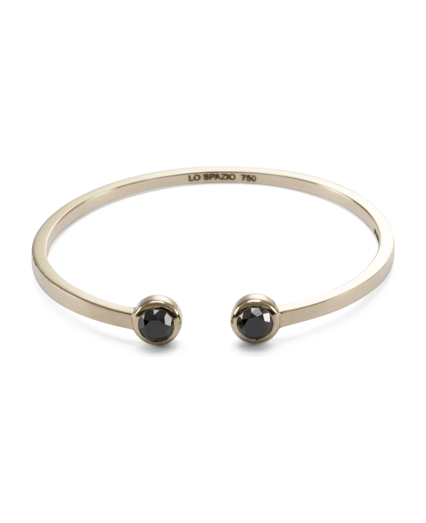 Lo Spazio Black Diamond Bangle
