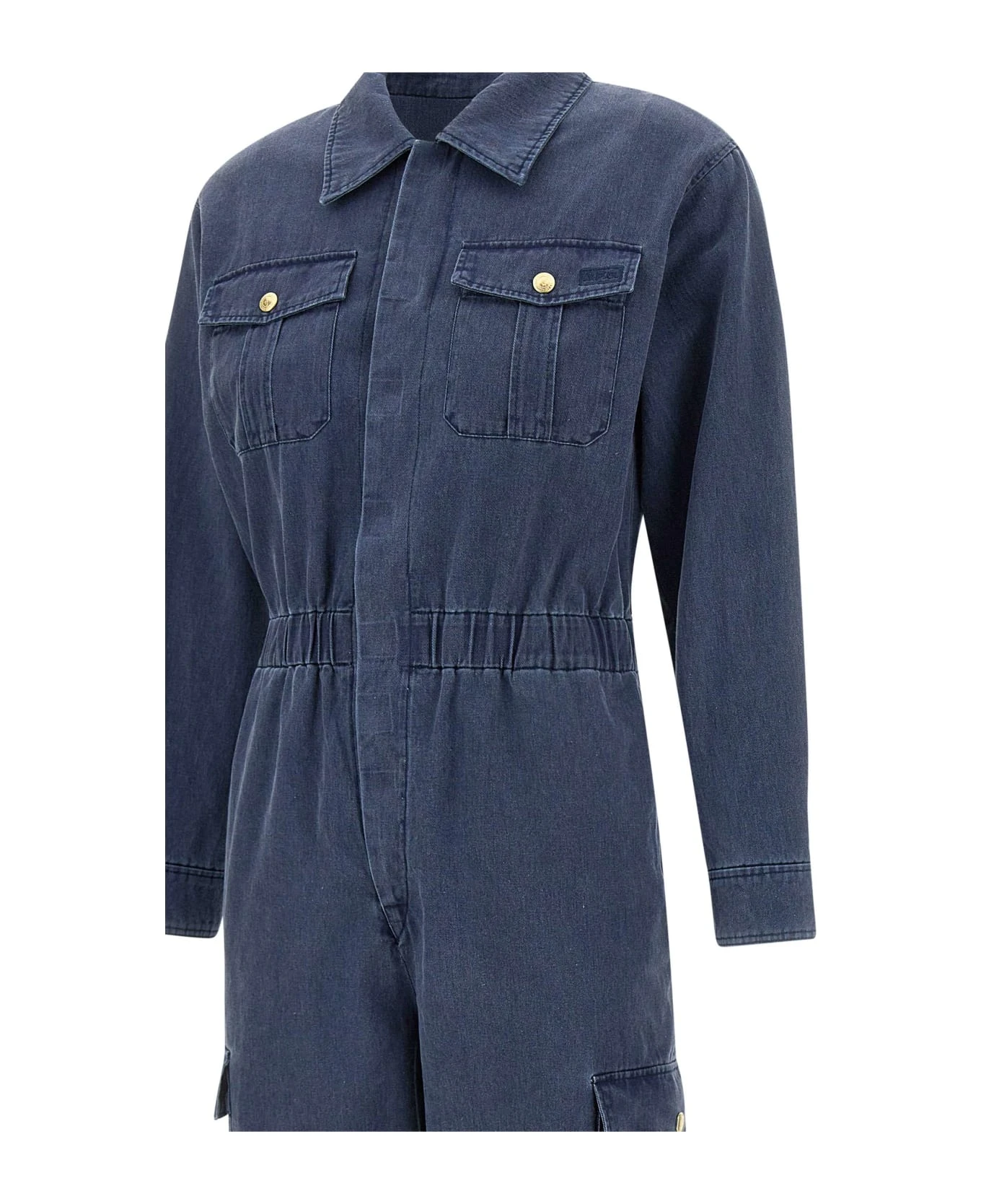 A.P.C. 'danica' Cotton Jumpsuit - Image 4