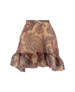 Etro Mini Paisley Skirt
