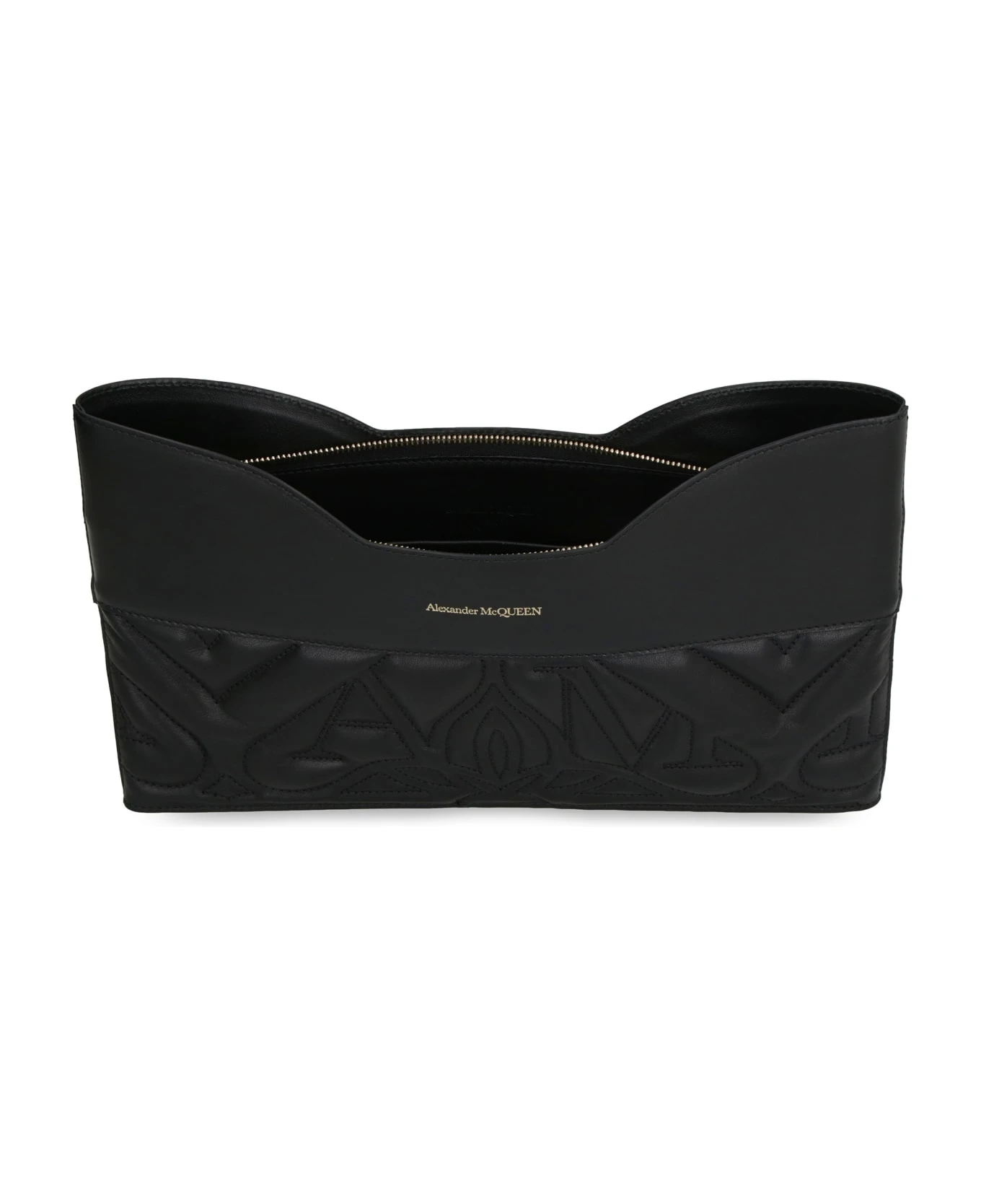 Alexander McQueen The Bow Leather Clutch - Image 5