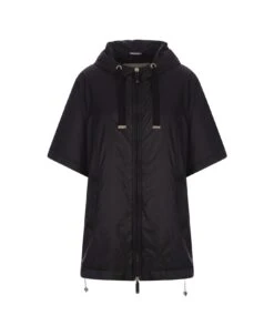 Max Mara Black Greenca Cape