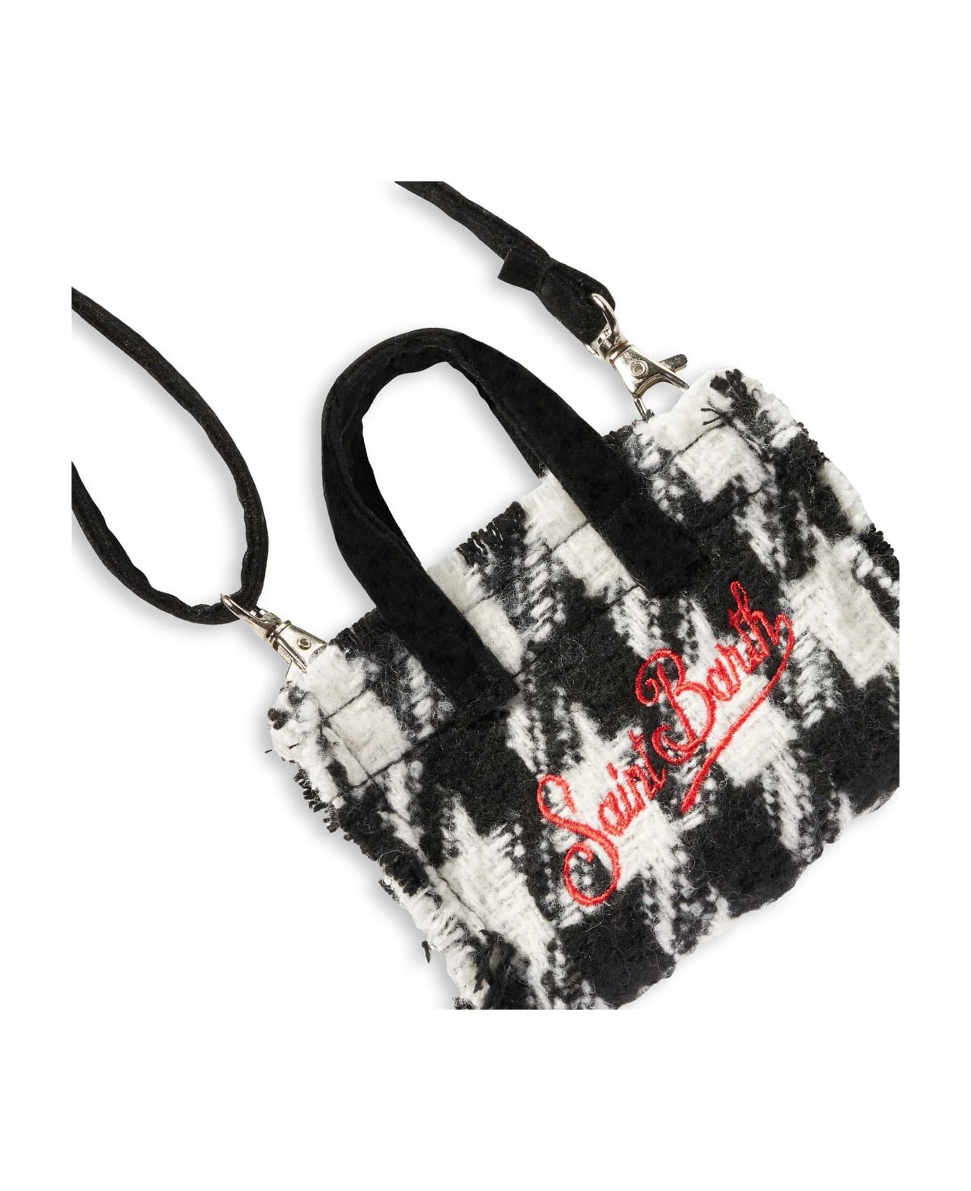 MC2 Saint Barth Key Holder With Pied De Poule Print - Image 2