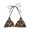 Dolce & Gabbana Animal Print Bikini Top