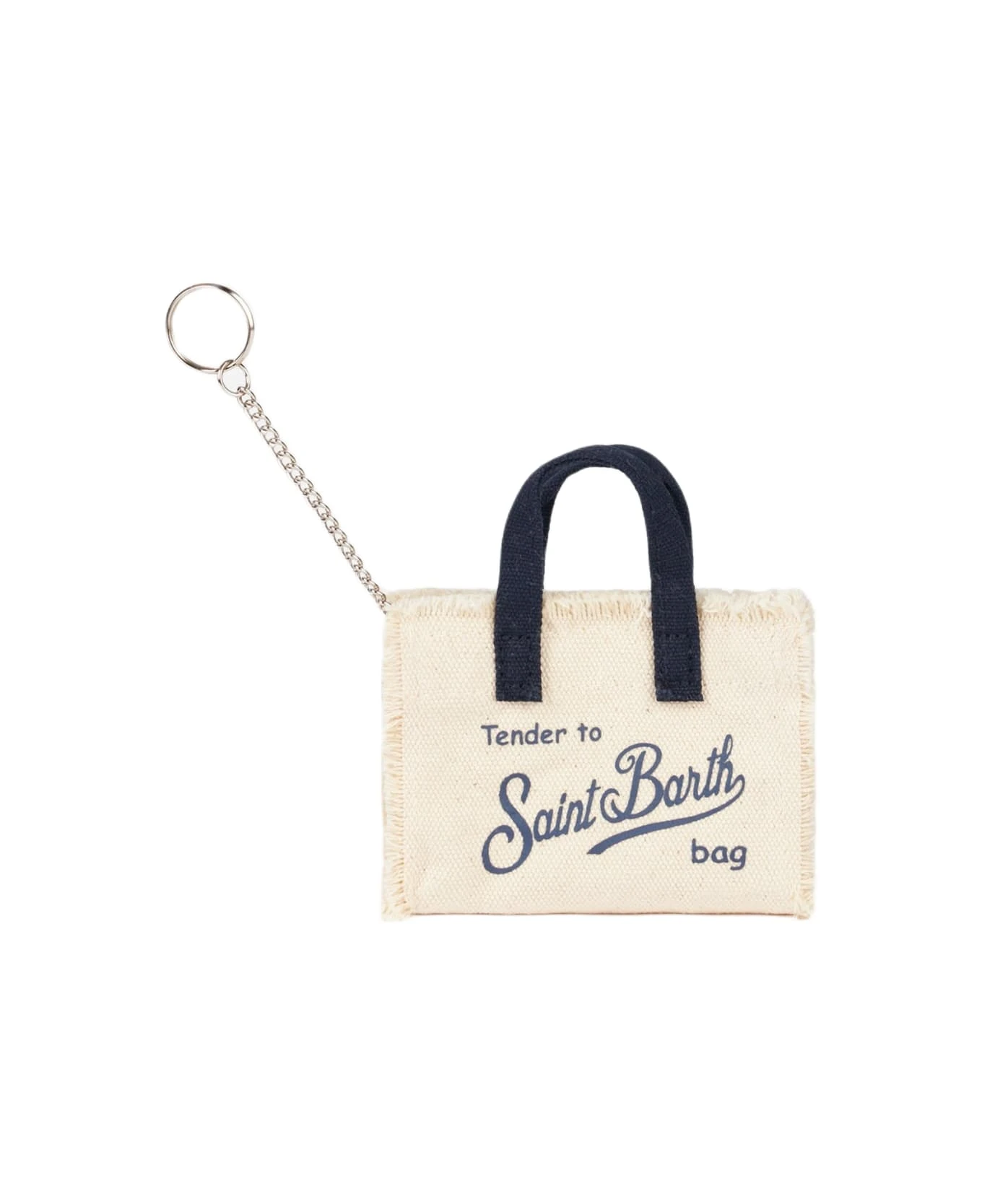 MC2 Saint Barth Canvas Key Holder With Saint Barth Logo