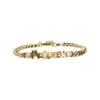 Alexander McQueen Gold Graffiti Bracelet