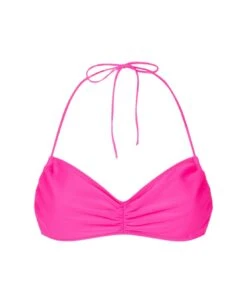 MC2 Saint Barth Woman Fuchsia Bandeau Top Swimsuit