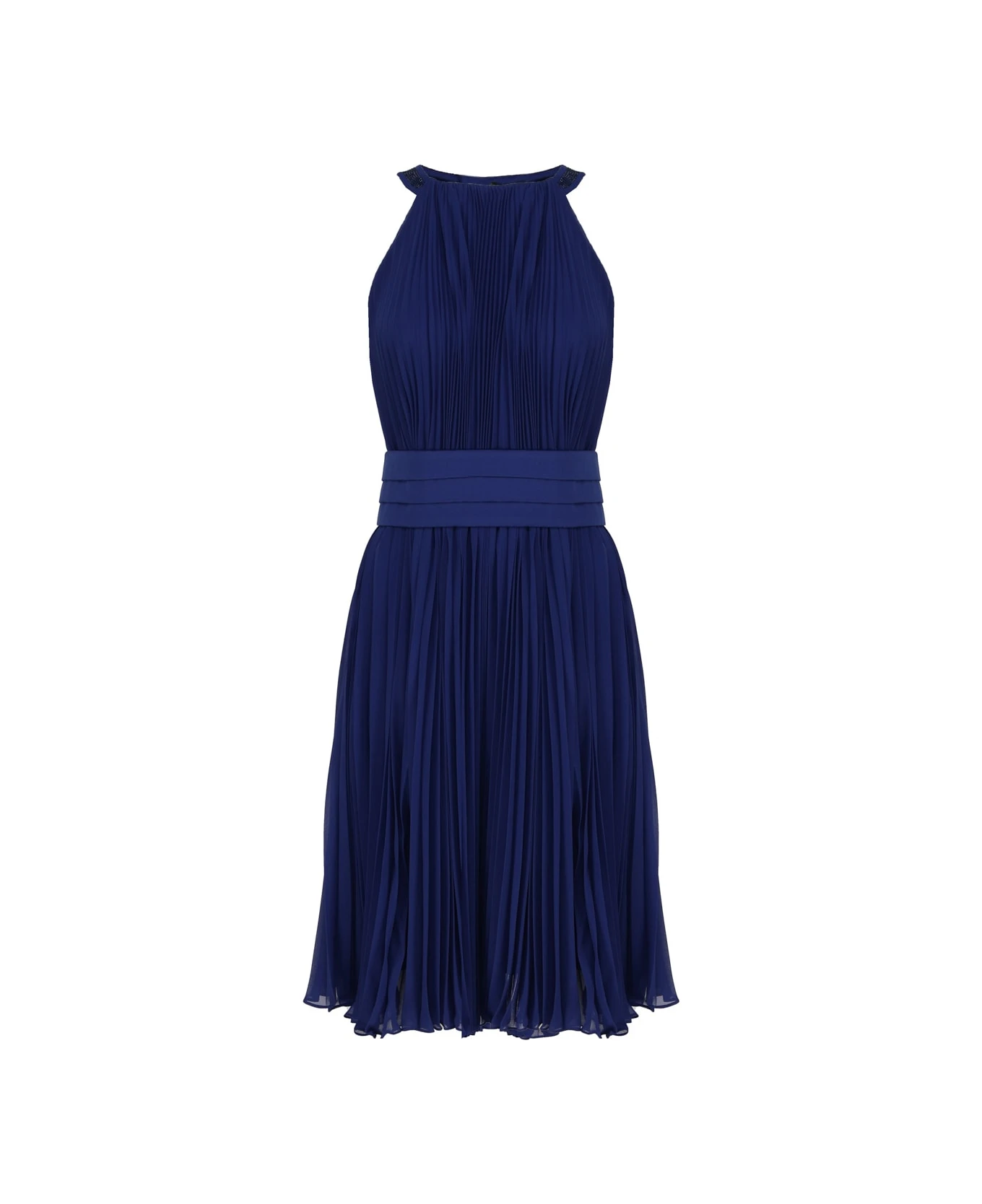 Max Mara Short Pleated Dress