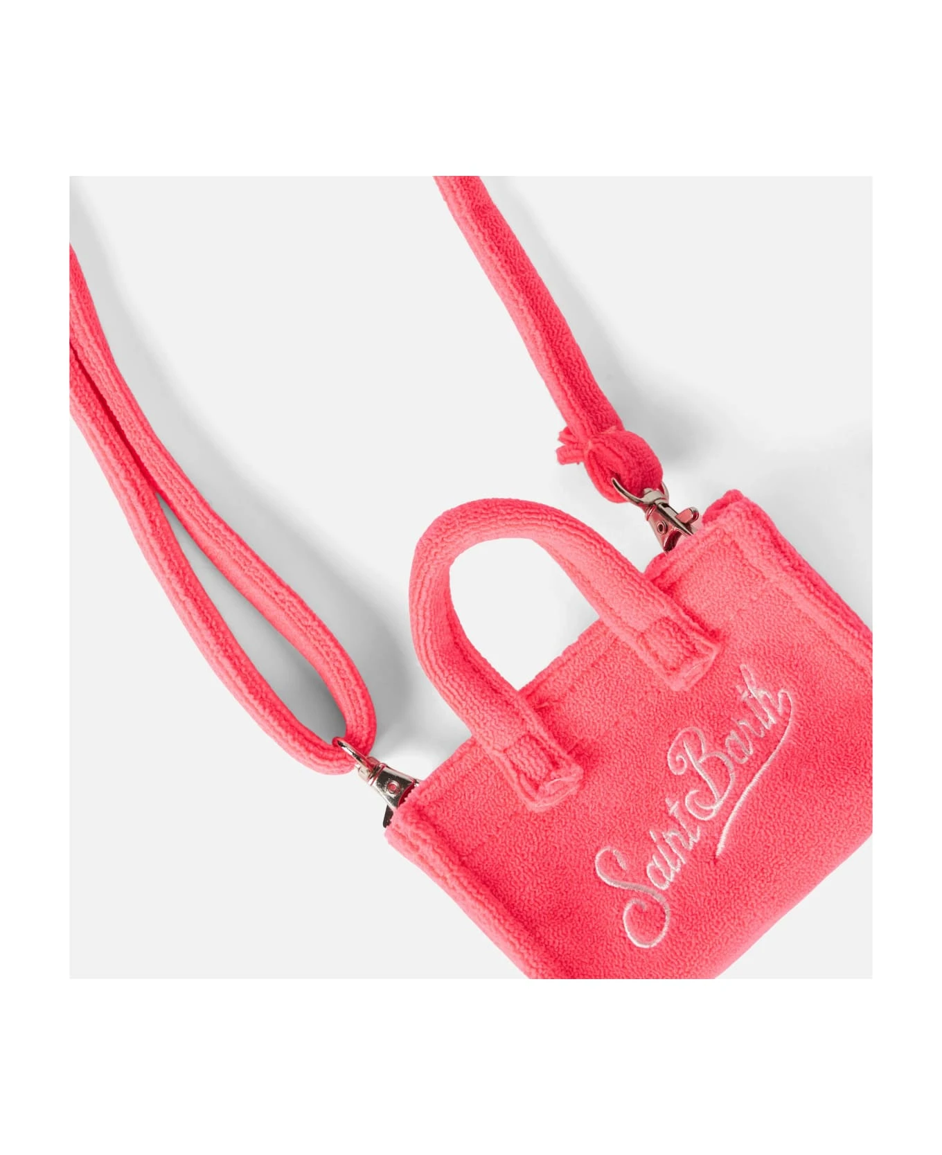 MC2 Saint Barth Fluo Pink Terry Key Holder - Image 2