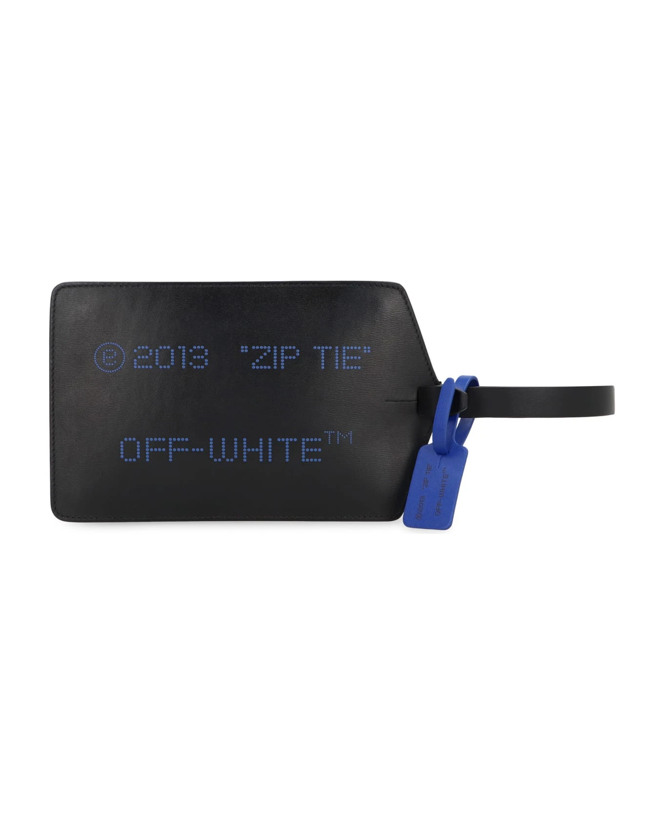 Off-White Leather Clutch - Image 2