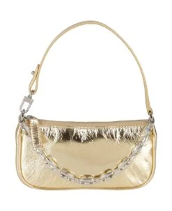 BY FAR Mini Rachel Parchment