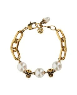 Alexander McQueen Bracelet With Chain
