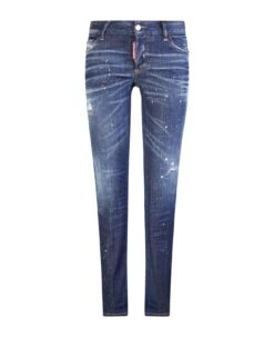 DSQUARED2 Blue Dark Techno Jennifer Jeans