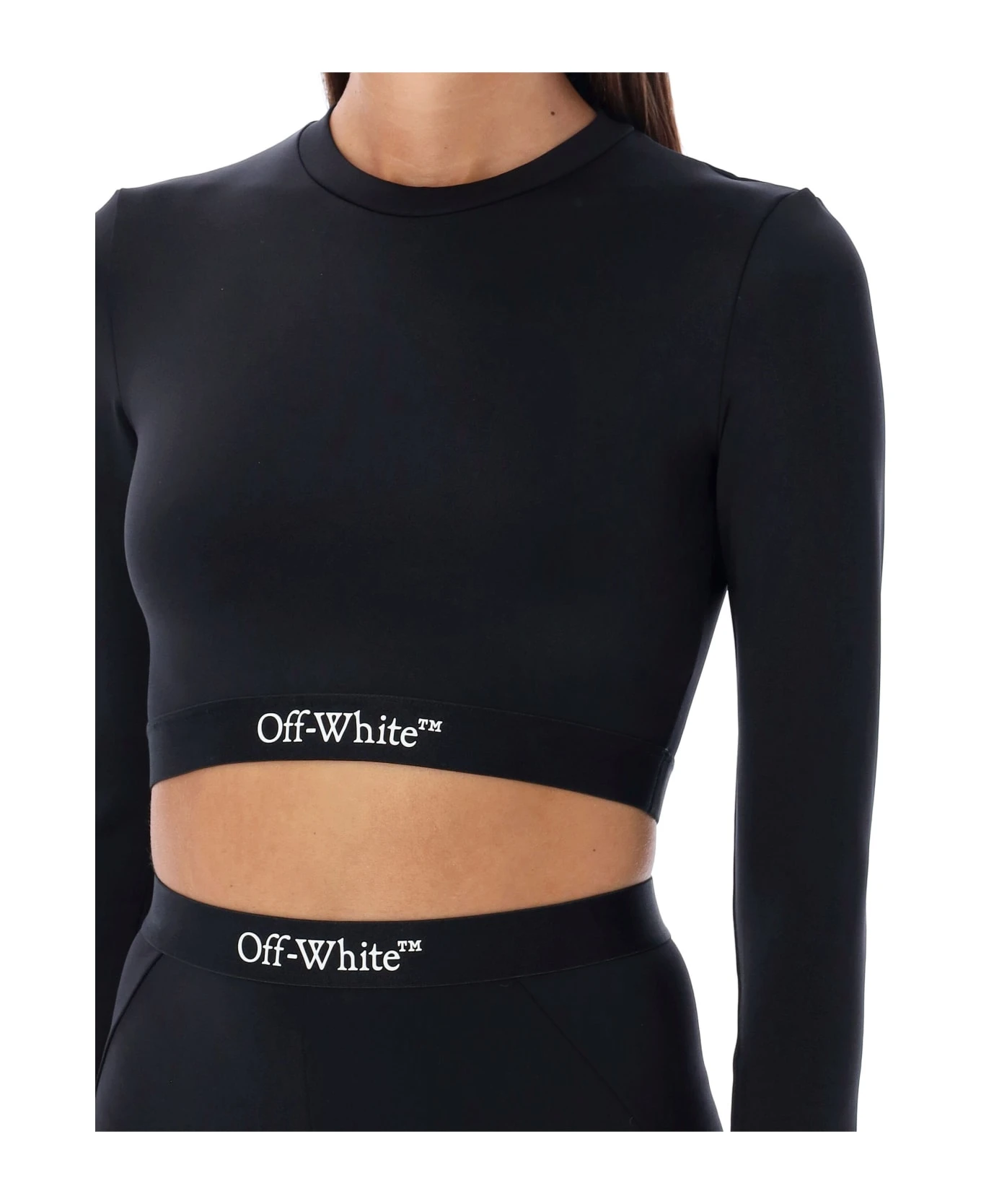 Off-White Logoband Long-sleeved Top - Image 3