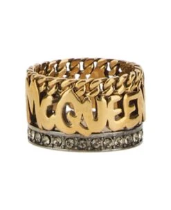 Alexander McQueen Graffiti Ring