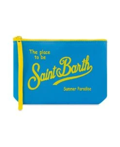 MC2 Saint Barth Aline Light Blue Scuba Pochette