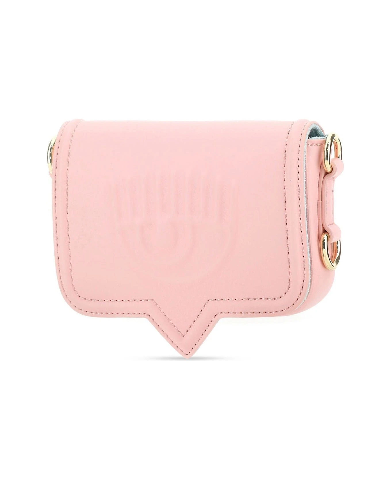 Chiara Ferragni Pink Synthetic Leather Mini Eyelike Crossbody Bag - Image 2
