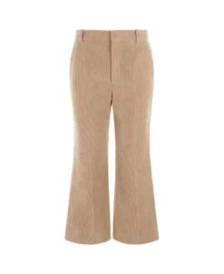 Chloé Corduroy Flared Pants